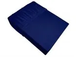 Prześcieradło Jersey z gumką 120x200 granat - Bielbaw
