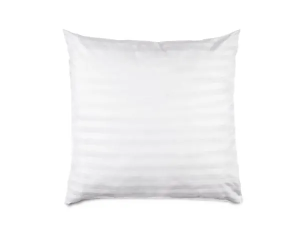 Poszewka bambusowa 40x40 cm satyna bawełniana Stripe White paski białe