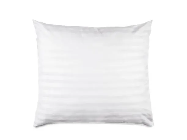 Poszewka bambusowa 50x60 cm satyna bawełniana Stripe White paski białe