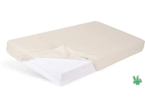 Prześcieradło bambusowe 220x200 z gumką beżowe Bamboo 015