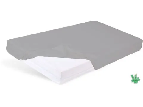 Prześcieradło bambusowe 160x200 z gumką ciemny popielaty Bamboo 044