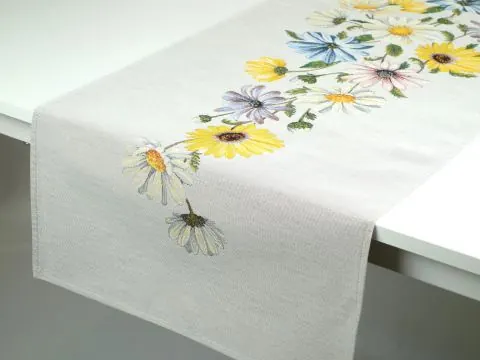 Bieżnik gobelinowy 45x140 cm gerbera nr.143 SlodkieSny