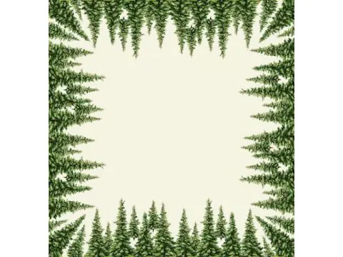 Obrus gobelinowy 100x100 cm las wz sw240 SlodkieSny serweta