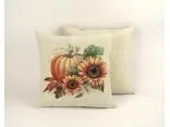 Poszewka dekoracyjna gobelinowa dynie, słoneczniki SlodkieSny 45x45 cm gobelin