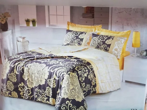 Pościel bambusowa 6 el. Eva Caffe 200x220