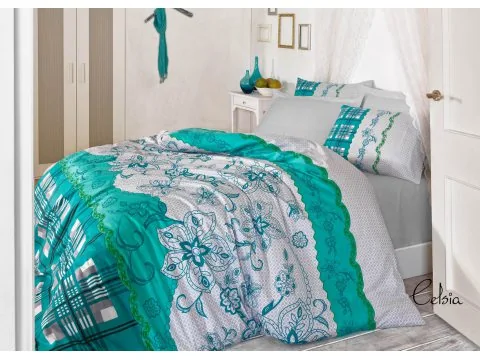 Pościel bawełniana 4 el. Celcia Grey 160x200