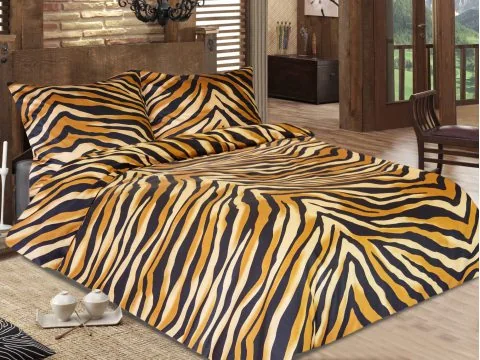 Pościel satynowa Bengal Brown 220x200