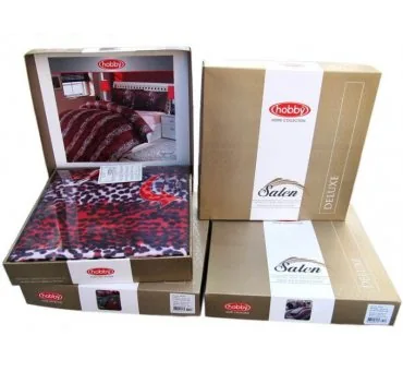 Pościel z satyny 4 el. Olimpia Blue 200x220