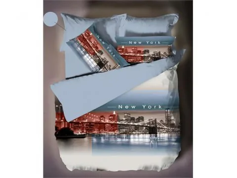 Komplet pościeli z satyny 4 el. New York 200x220