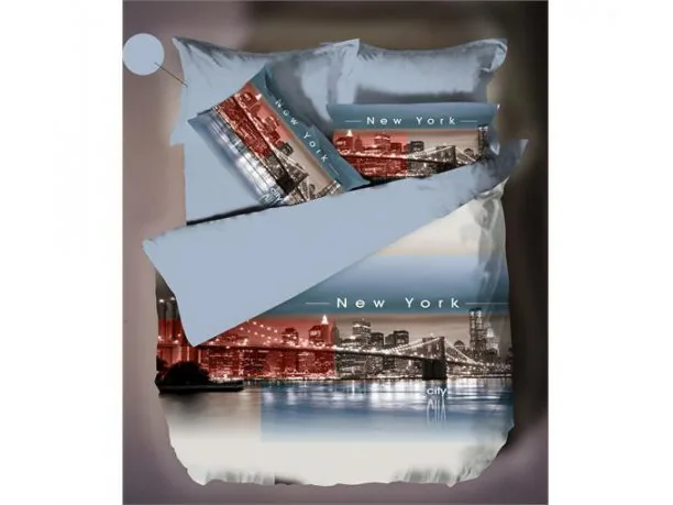 Komplet pościeli z satyny 4 el. New York 200x220