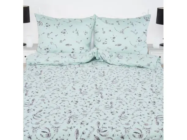 Pościel satynowa 180x200+2/70x80 sweet sofia kwiatuszki slodkiesny 18841