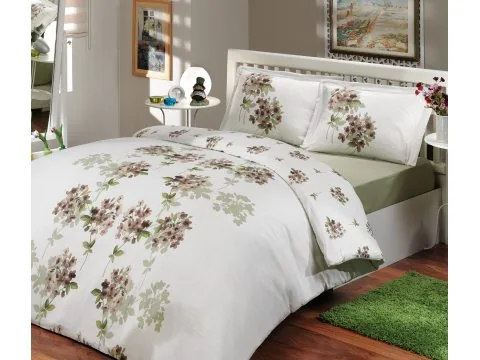 Pościel satynowa 4 el. Viyella Caffe 200x220