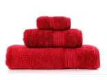 Ręcznik egyptian cotton 50x90 czerwony greno bawełna egipska