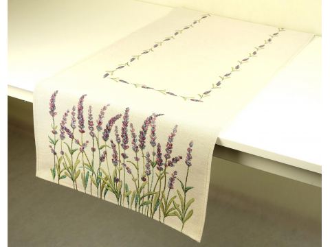 Bieżnik gobelinowy 40x100 cm lawenda nr.019 SlodkieSny