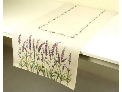 Bieżnik gobelinowy 45x140 cm lawenda nr.019 SlodkieSny