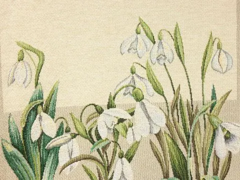 Bieżnik gobelinowy 40x100 cm przebiśniegi SlodkieSny
