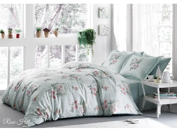 Pościel satynowa ekskluzywna 6 el. Rose Hill 200x220