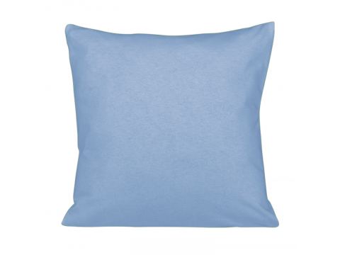 Poszewka  jersey na poduszkę jasny niebieski 40x40 005