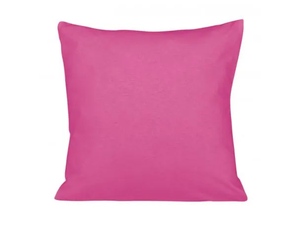 Poszewka jersey na poduszkę malina 40x40 019