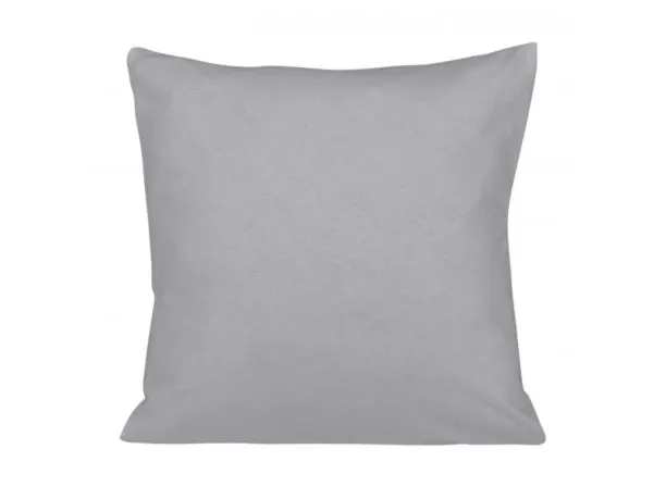 Poszewka jersey na poduszkę szary 40x40 034 j