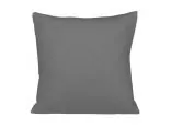 Poszewka jersey na poduszkę ciemny popiel 40x40 034 c