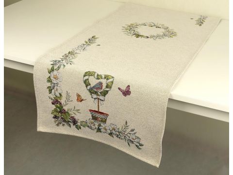 Bieżnik gobelinowy 45x140 cm wiosna wz. 031 SlodkieSny