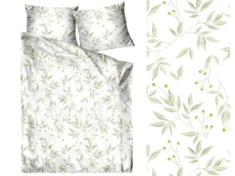 Pościel satynowa 160x200+2/70x80 sunday morning frotex