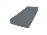 Prześcieradło jersey 220x200 + 30 cm z gumką ciemny popiel matex 045 na wysoki materac