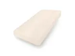 Prześcieradło jersey 140x200 + 30 cm z gumką jasno beżowe matex 015 na wysoki materac