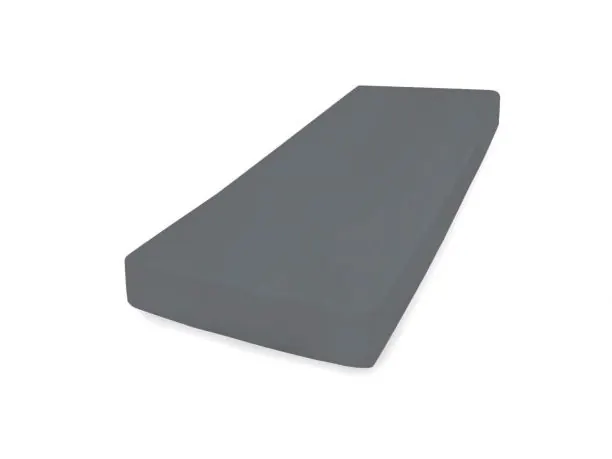 Prześcieradło jersey 90x200 + 30 cm z gumką ciemny popiel matex 045 na wysoki materac
