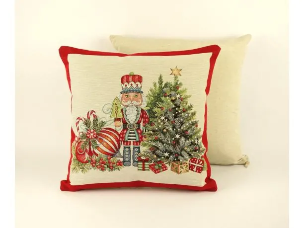Poszewka świąteczna gobelinowa ołowiany żołnierzyk nr. 297 SlodkieSny 45x45 cm gobelin