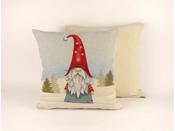 Poszewka świąteczna gobelinowa skrzat nr. 226 SlodkieSny 45x45 cm gobelin