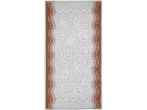 Ręcznik Flora Ocean brązowy 50x100 cm Everday Collection - Greno Ręcznik Flora Ocean brązowy 50x100 cm Everday Collection - Greno