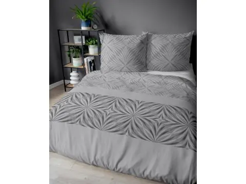 Pościel z bawełny 220x200 +2/70x80 wzorzysta wz. 5108 b