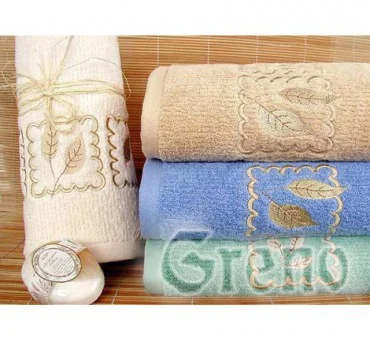 Ręcznik Greno Gracja 50x100 Kremowy
