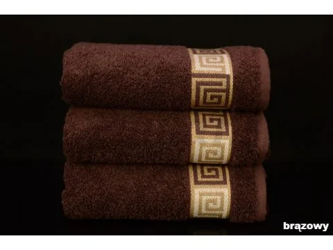 Ręcznik Greno Dunaj 30x50 Brązowy Frotex
