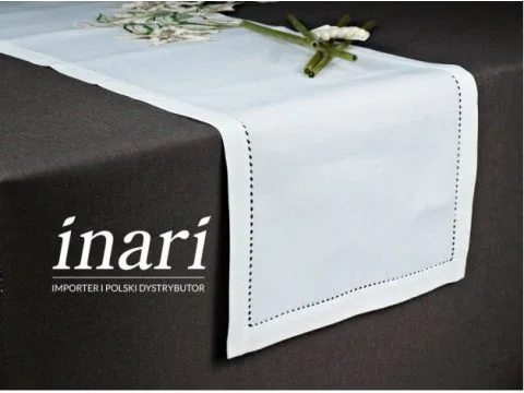 Bieżnik z mereżką 60x120 kość słoniowa