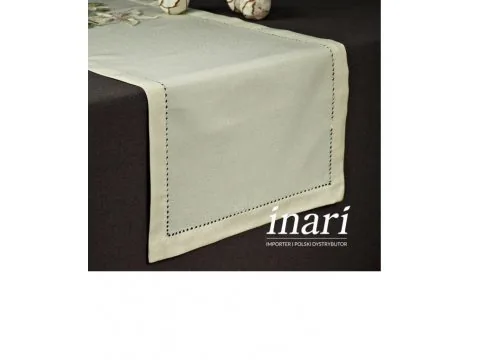 Bieżnik z mereżką 50x100 jasny beż