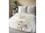 Pościel bawełniana 160x200 +2/70x80 białe storczyki holland collection holenderska 3D 5132 A