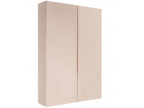 Prześcieradło bawełniane bez gumki silver 160x210 cm beżowe