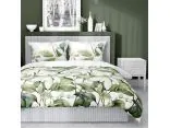 Pościel satynowa 160x200+2/70x80 kwiat jabłoni wz. 5481 a detexpol