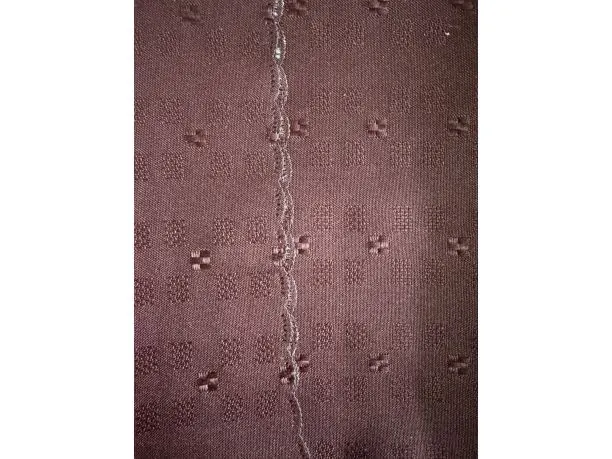 Obrus plamoodporny 110x140 cm brązowy wzorek