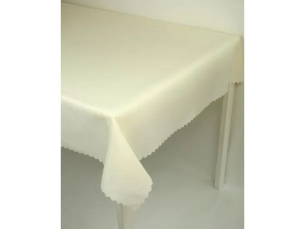 Obrus Plamoodporny 140x180 cm ecri len jasny krem