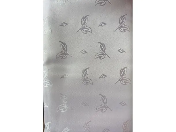 Obrus plamoodporny 120x220 cm jasny wrzos listki