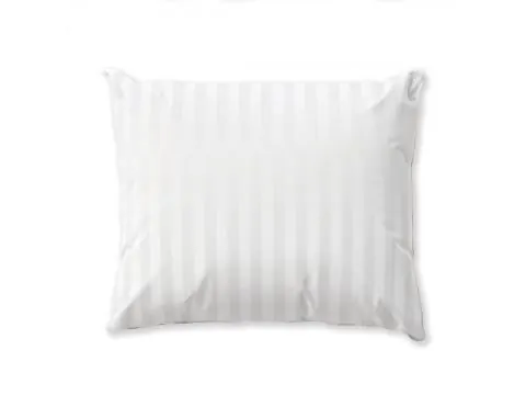 Poszewka hotelowa adamaszkowa PC 70x80 | Pasy 2 cm | Sanforyzowana tkanina