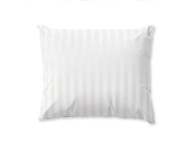 Poszewka hotelowa adamaszkowa PC 50x70 | Pasy 2 cm | Sanforyzowana tkanina