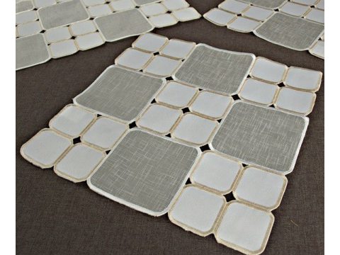 Serwetka 30x30  kremowa 128