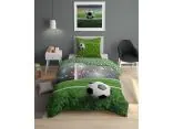 Pościel z bawełny 160x200+70x80 piłka w bramce Holland holenderska 5578 a