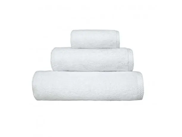 Ręcznik hotelowy 100x150 RUBIN biały – 100% bawełna frotte, 500 g/m², pranie 95°C