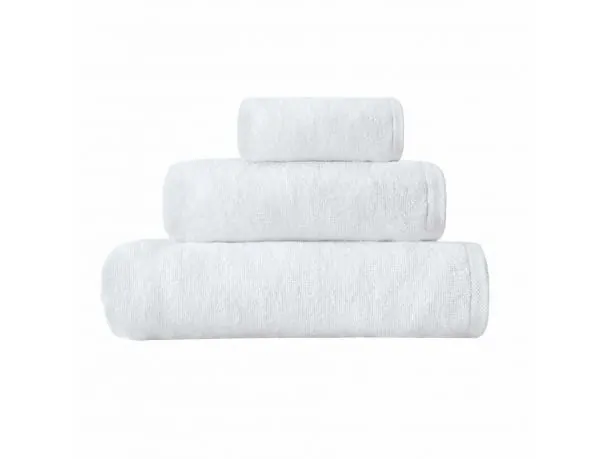 Ręcznik hotelowy 70x140 OPAL biały – 100% bawełna frotte, 450 g/m², pranie 95°C